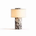 Tischlampe aus echtem Marmor | 24cm