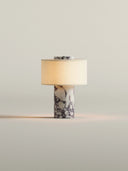 Tischlampe aus echtem Marmor | 24cm