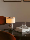 Tischlampe aus echtem Marmor | 24cm